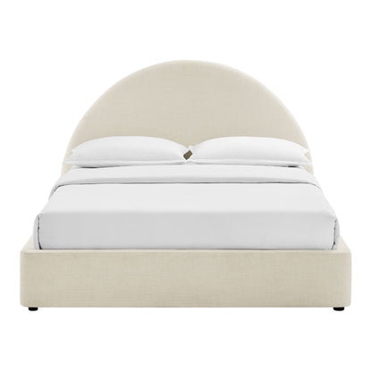 Resort Full Arched Upholstered Fabric Storage Platform Bed Frame by Modway