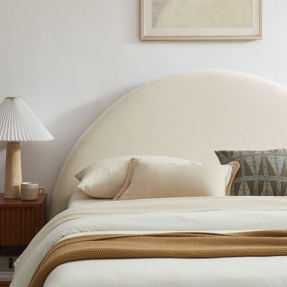 Resort Full Arched Upholstered Fabric Storage Platform Bed Frame by Modway