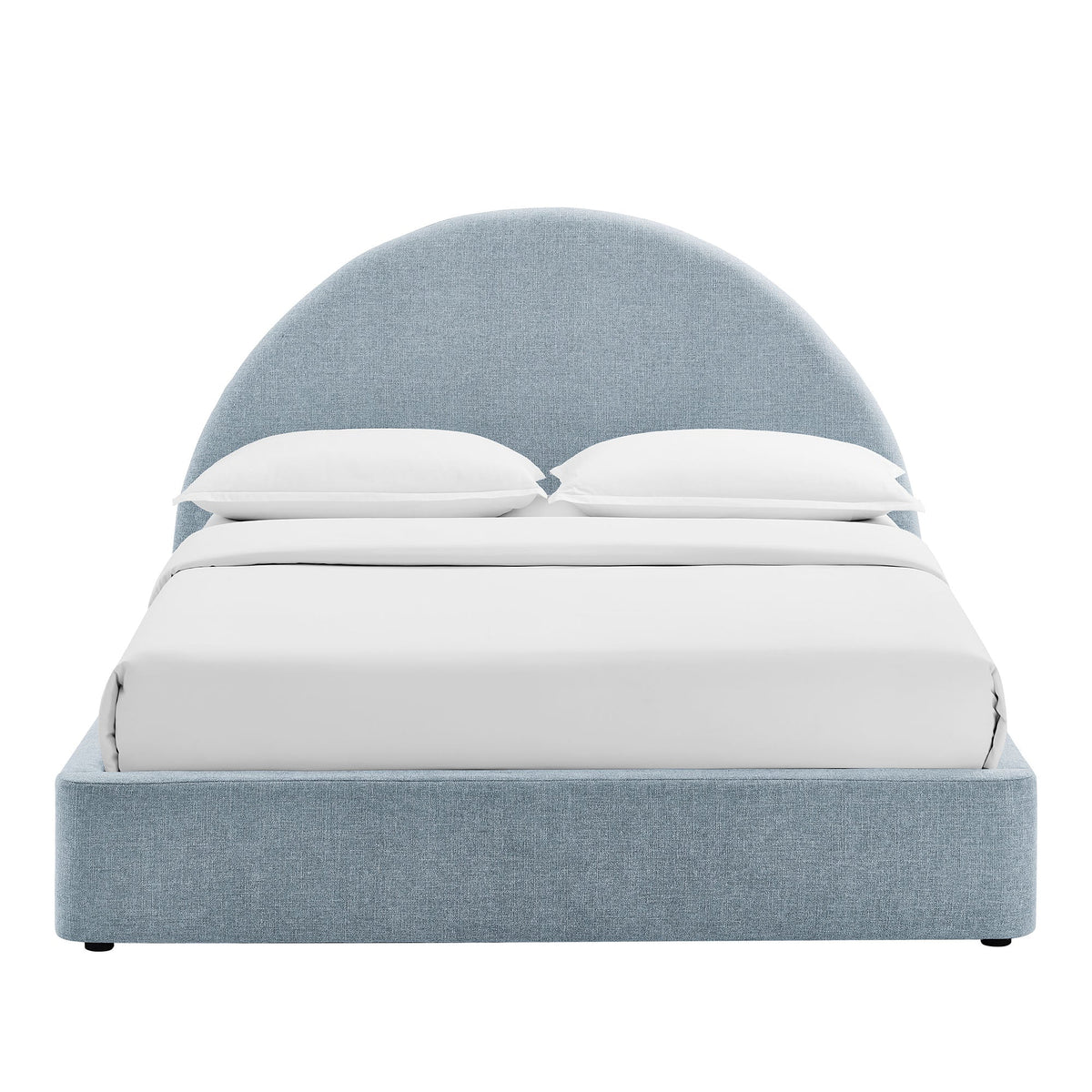 Resort Full Arched Upholstered Fabric Storage Platform Bed Frame by Modway