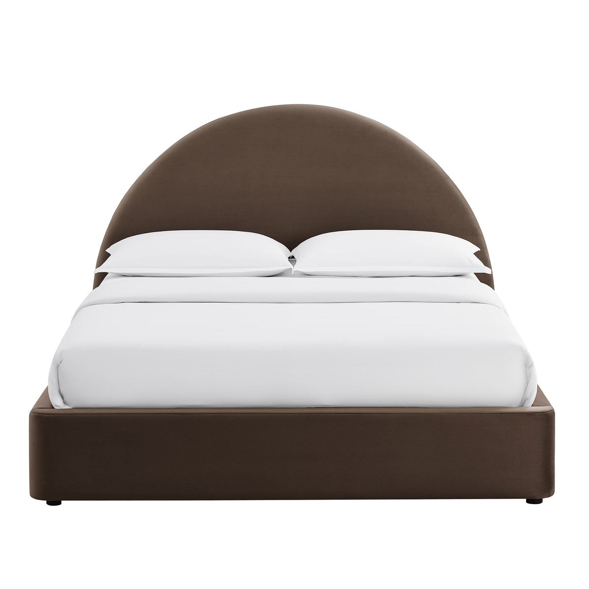Resort Queen Arched Performance Velvet Storage Platform Bed Frame by Modway