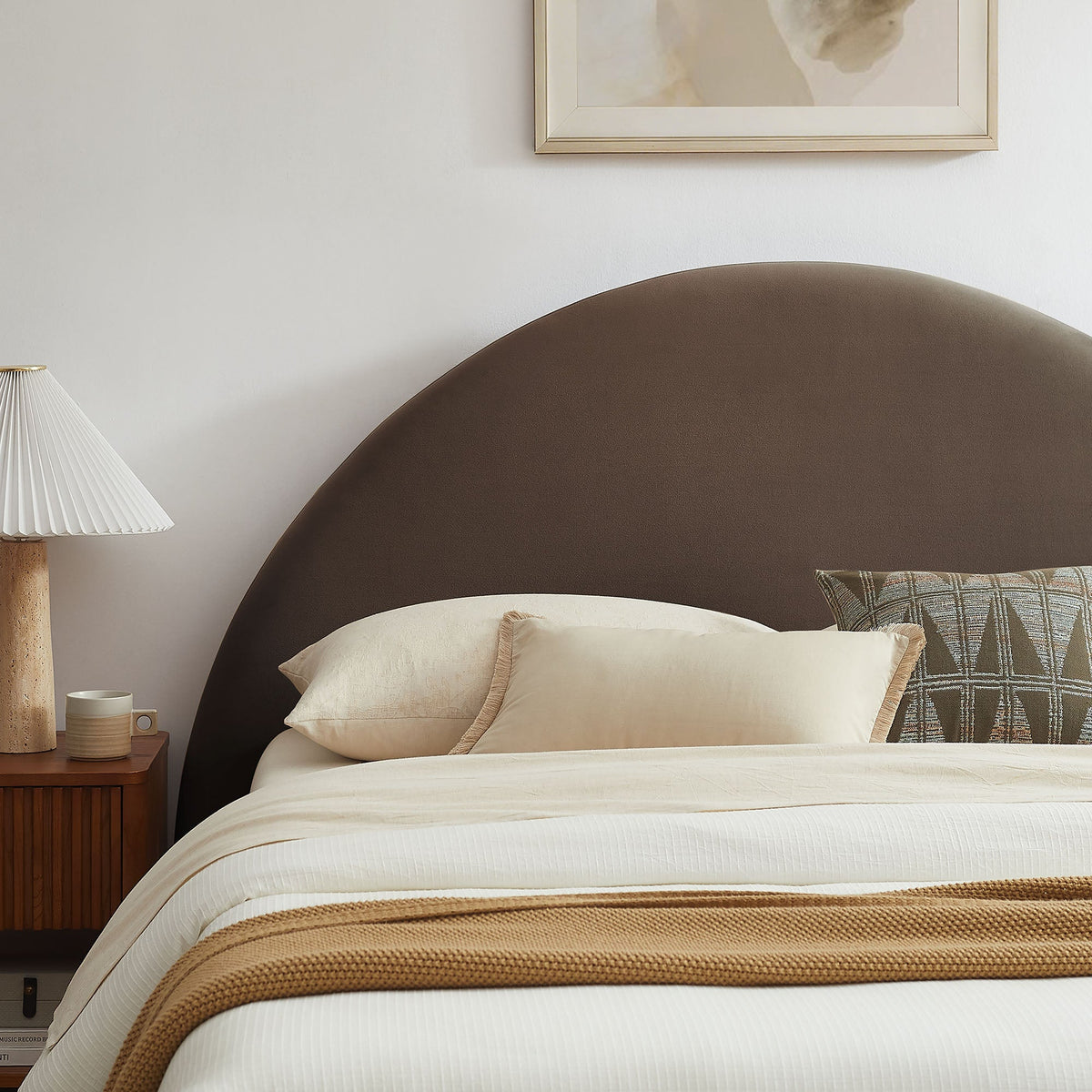 Resort Queen Arched Performance Velvet Storage Platform Bed Frame by Modway