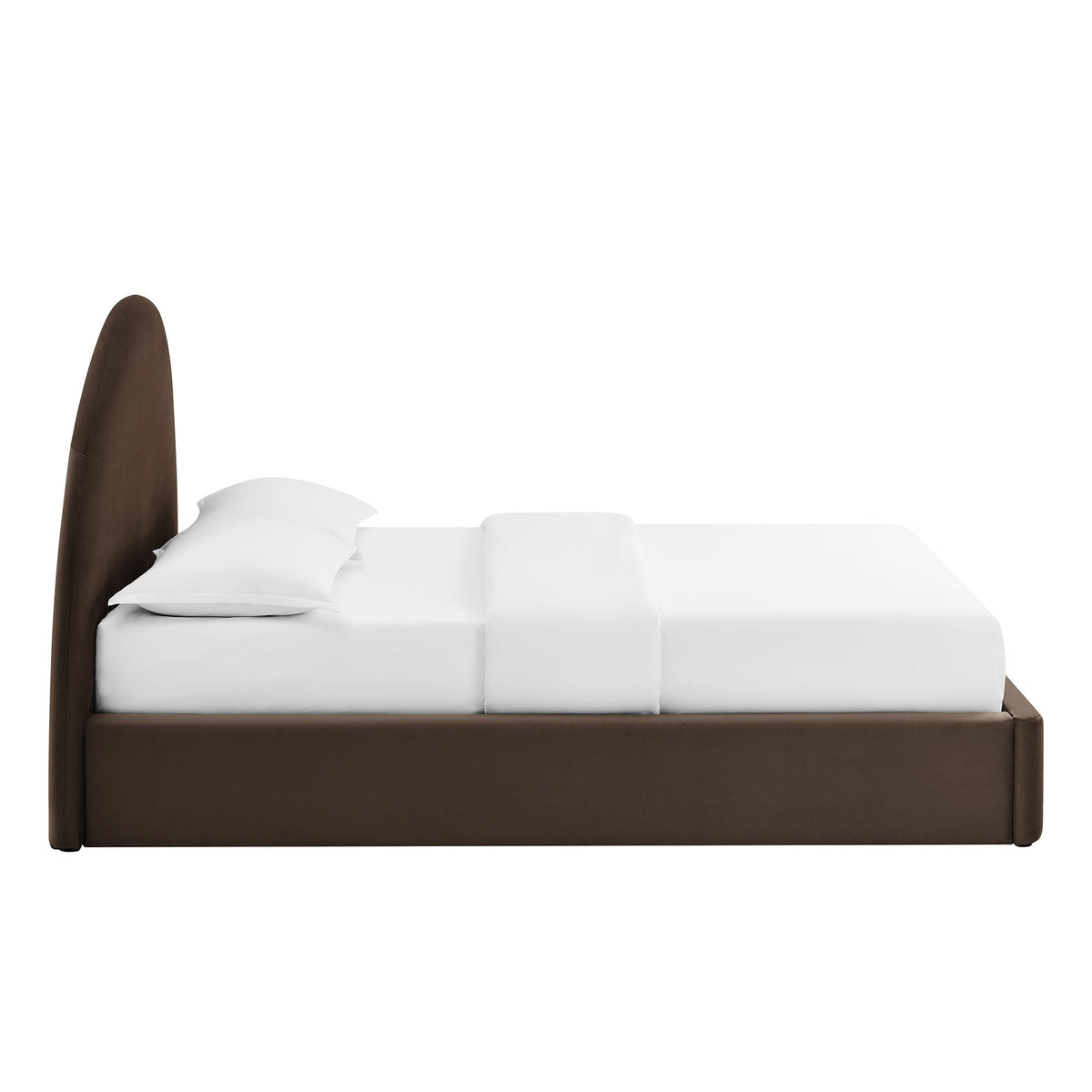 Resort King Arched Performance Velvet Storage Platform Bed Frame by Modway