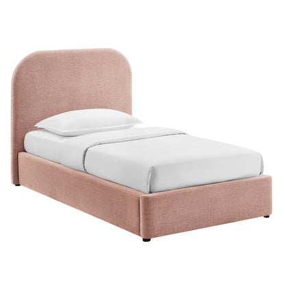 Keynote Twin Fabric Upholstered Storage Platform Bed Frame by Modway