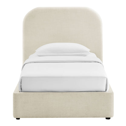 Keynote Twin Fabric Upholstered Storage Platform Bed Frame by Modway