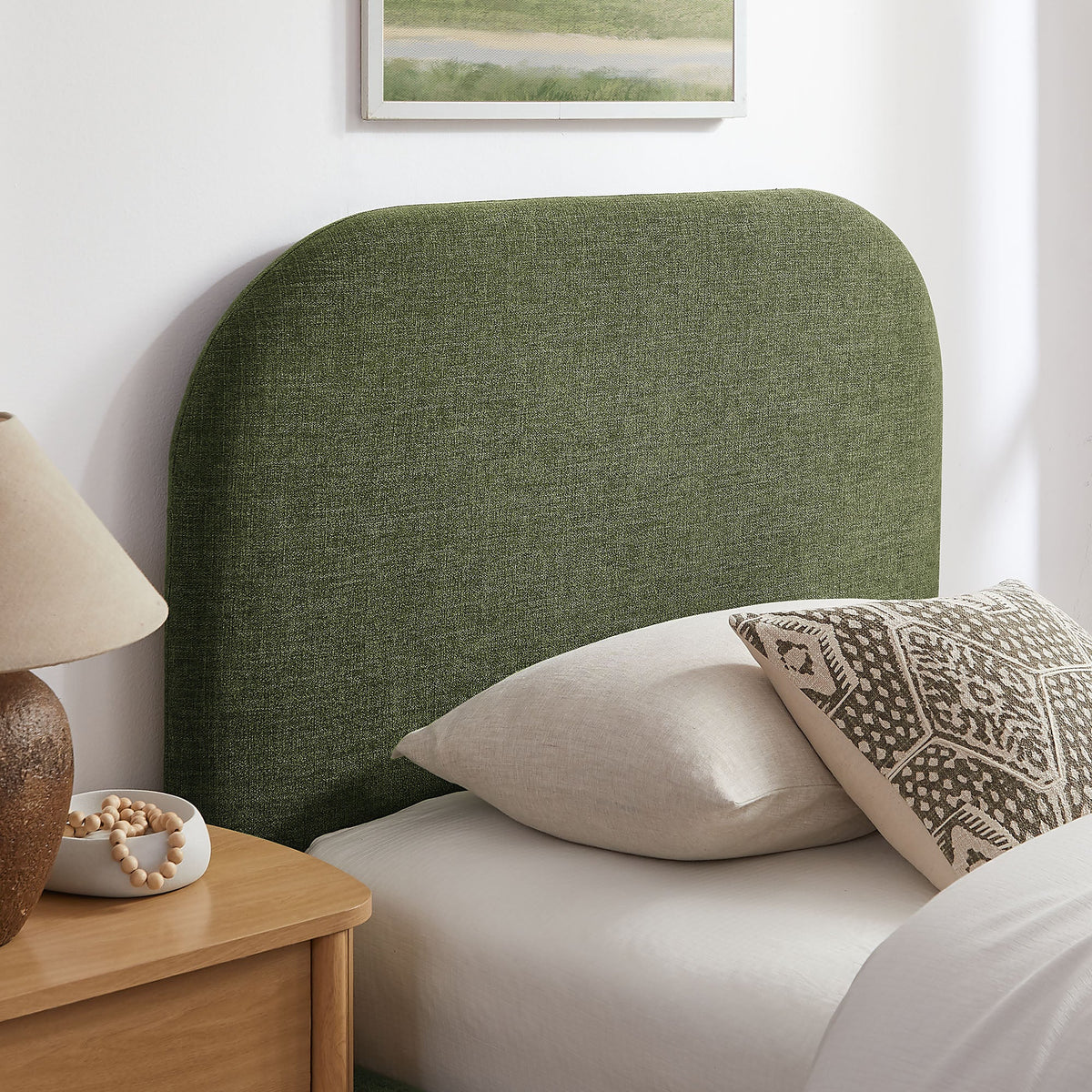 Keynote Twin Fabric Upholstered Storage Platform Bed Frame by Modway
