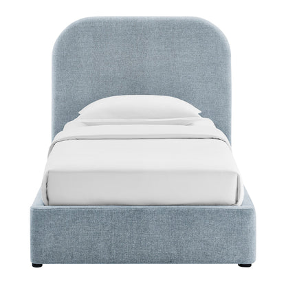 Keynote Twin Fabric Upholstered Storage Platform Bed Frame by Modway