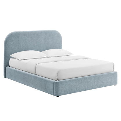 Keynote Full Fabric Upholstered Storage Platform Bed Frame by Modway