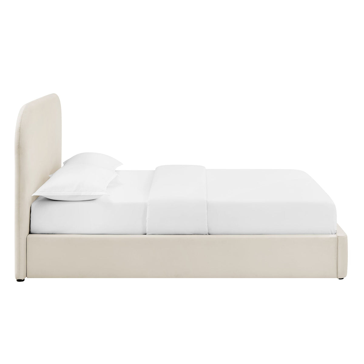 Keynote Queen Performance Velvet Storage Platform Bed Frame by Modway