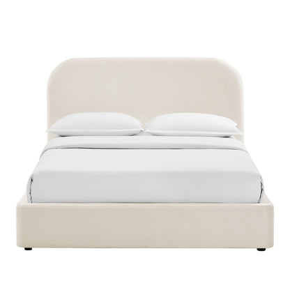 Keynote Queen Performance Velvet Storage Platform Bed Frame by Modway