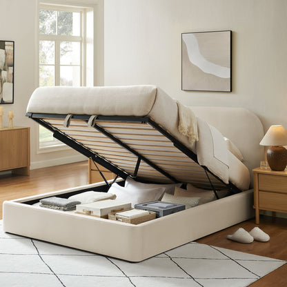 Keynote Queen Performance Velvet Storage Platform Bed Frame by Modway