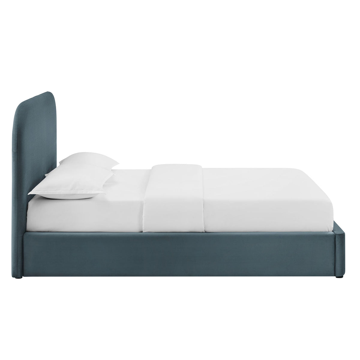 Keynote Queen Performance Velvet Storage Platform Bed Frame by Modway