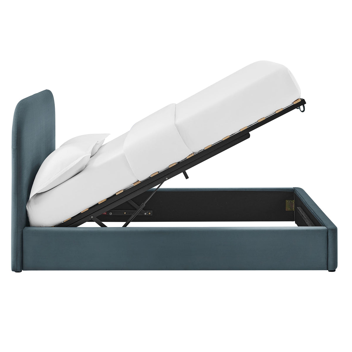 Keynote Queen Performance Velvet Storage Platform Bed Frame by Modway