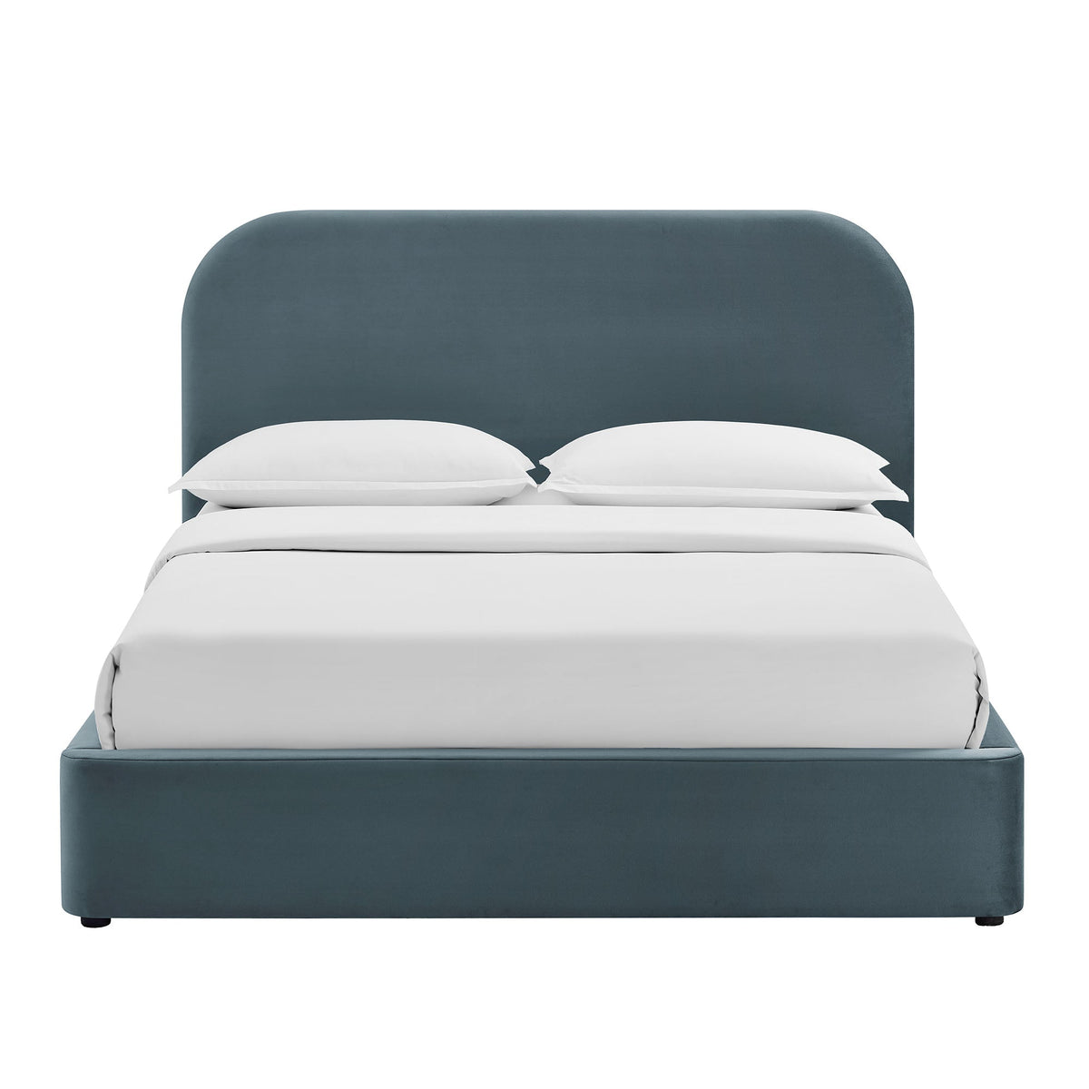 Keynote Queen Performance Velvet Storage Platform Bed Frame by Modway