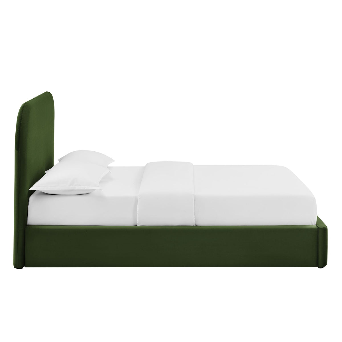 Keynote Queen Performance Velvet Storage Platform Bed Frame by Modway