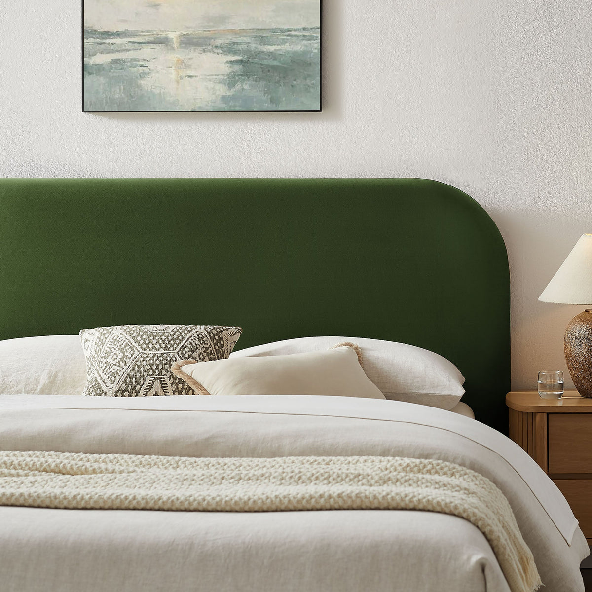 Keynote Queen Performance Velvet Storage Platform Bed Frame by Modway