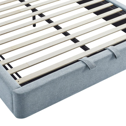 Keynote Queen Fabric Upholstered Storage Platform Bed Frame by Modway