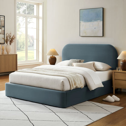 Keynote King Performance Velvet Storage Platform Bed Frame by Modway