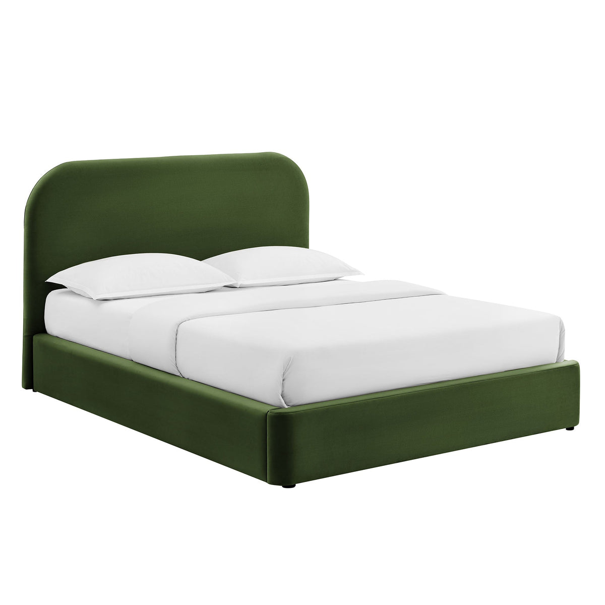 Keynote King Performance Velvet Storage Platform Bed Frame by Modway