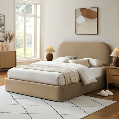 Keynote King Performance Velvet Storage Platform Bed Frame by Modway