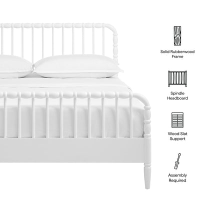 Arlette Queen Size Wood Spindle Bed Frame by Modway