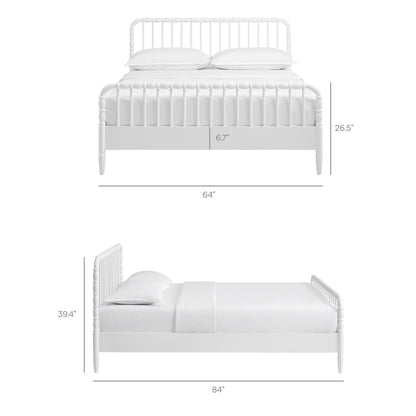 Arlette Queen Size Wood Spindle Bed Frame by Modway