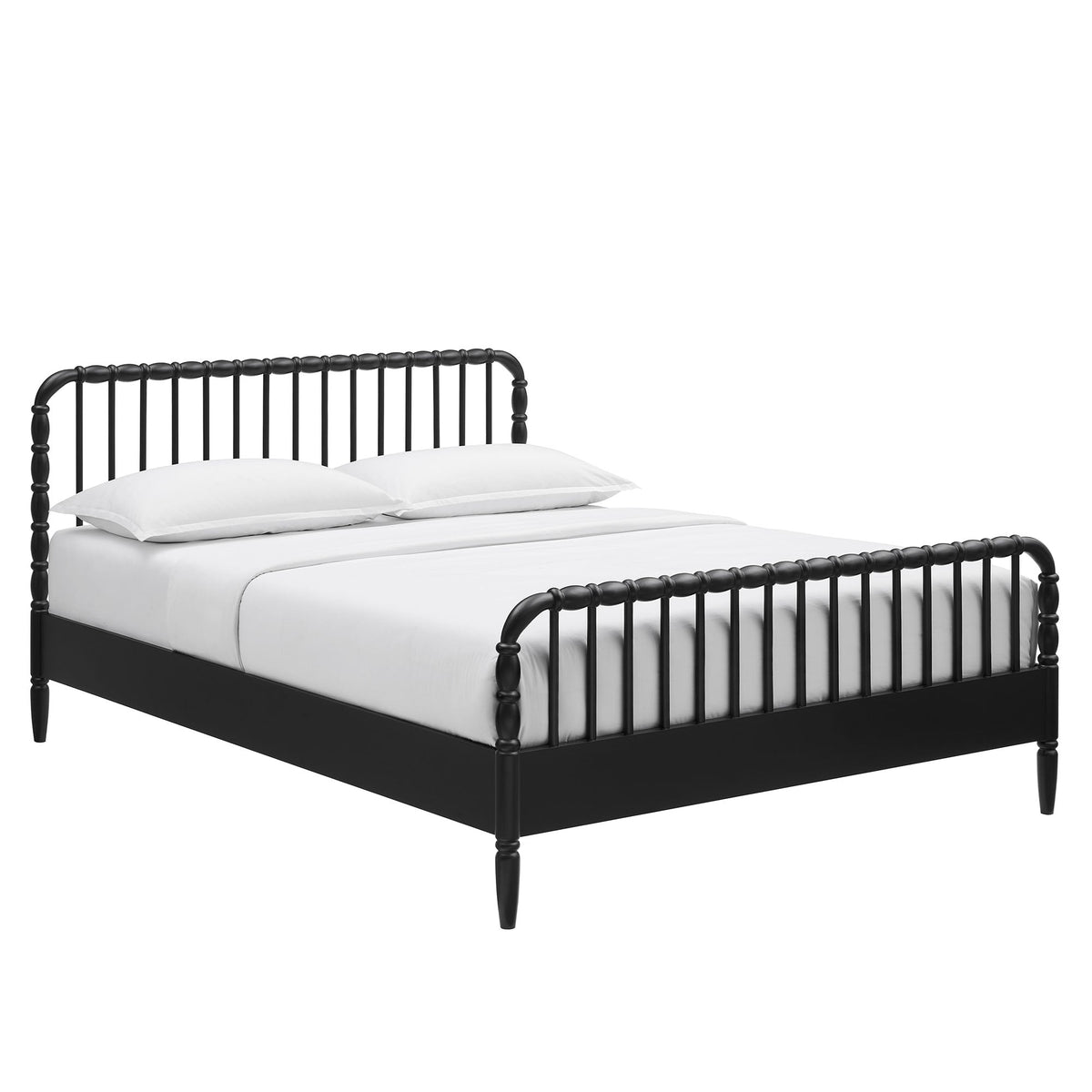 Arlette King Size Wood Spindle Bed Frame by Modway