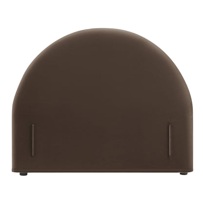Resort Twin Size Stain-Resistant Performance Velvet Arched Headboard by Modway
