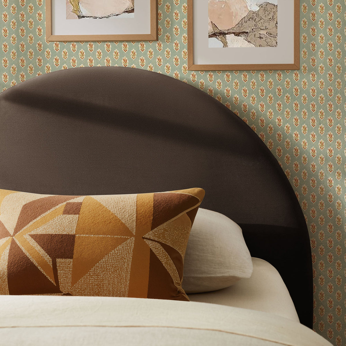 Resort Twin Size Stain-Resistant Performance Velvet Arched Headboard by Modway
