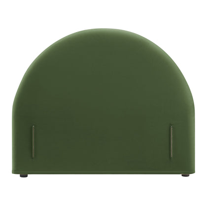 Resort Twin Size Stain-Resistant Performance Velvet Arched Headboard by Modway