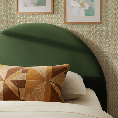 Resort Twin Size Stain-Resistant Performance Velvet Arched Headboard by Modway