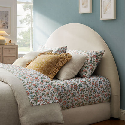 Resort Queen Size Stain-Resistant Performance Velvet Arched Headboard by Modway