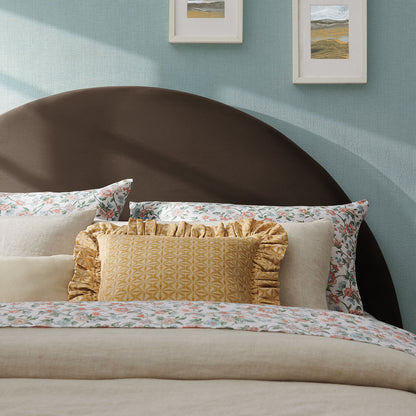 Resort Queen Size Stain-Resistant Performance Velvet Arched Headboard by Modway