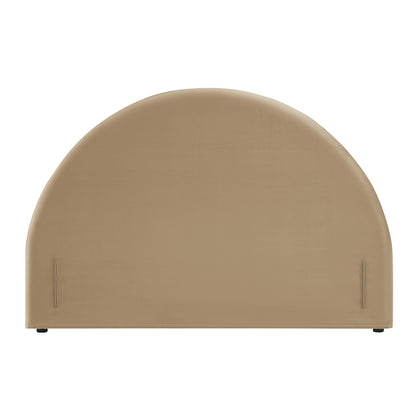 Resort Queen Size Stain-Resistant Performance Velvet Arched Headboard by Modway