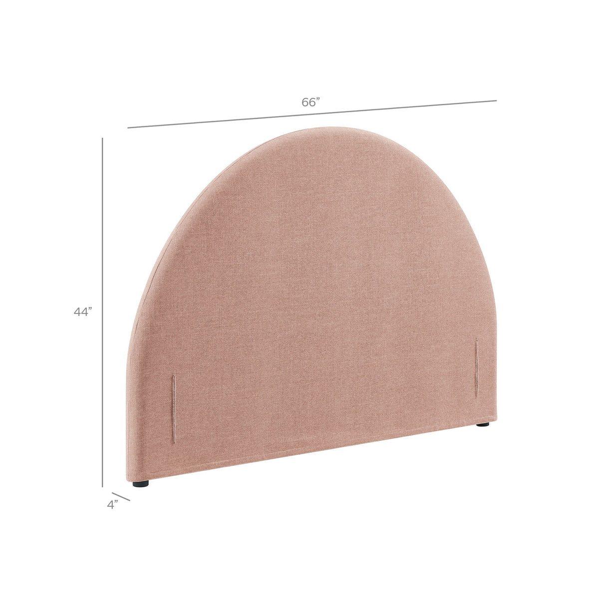 Resort Full Size Upholstered Fabric Arched Headboard by Modway
