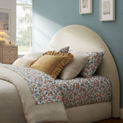 Resort Full Size Upholstered Fabric Arched Headboard by Modway