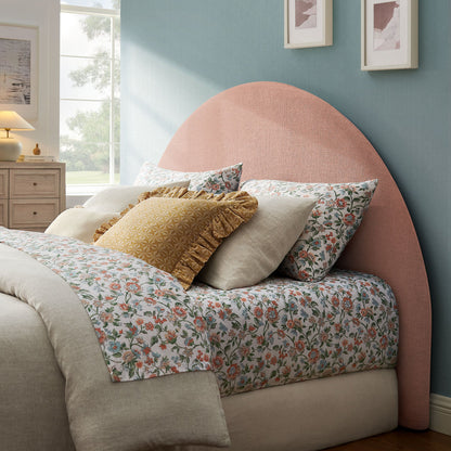Resort King Size Upholstered Fabric Arched Headboard by Modway