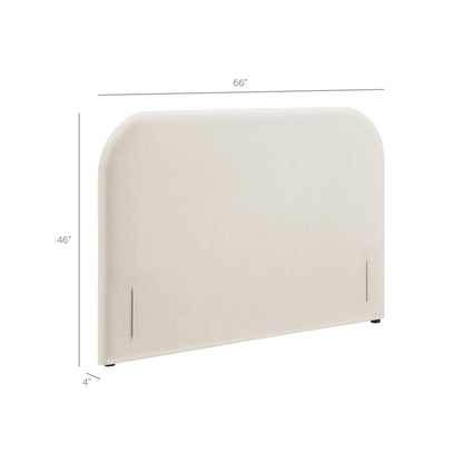 Keynote Full Size Stain-Resistant Performance Velvet Headboard by Modway