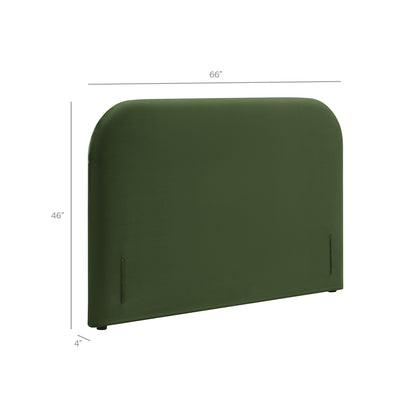 Keynote Full Size Stain-Resistant Performance Velvet Headboard by Modway