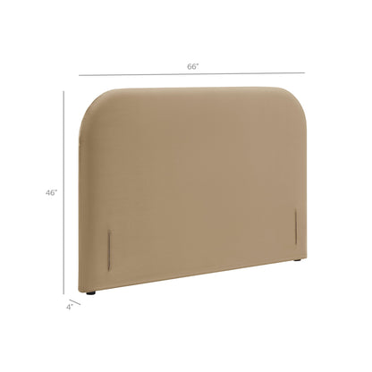 Keynote Full Size Stain-Resistant Performance Velvet Headboard by Modway