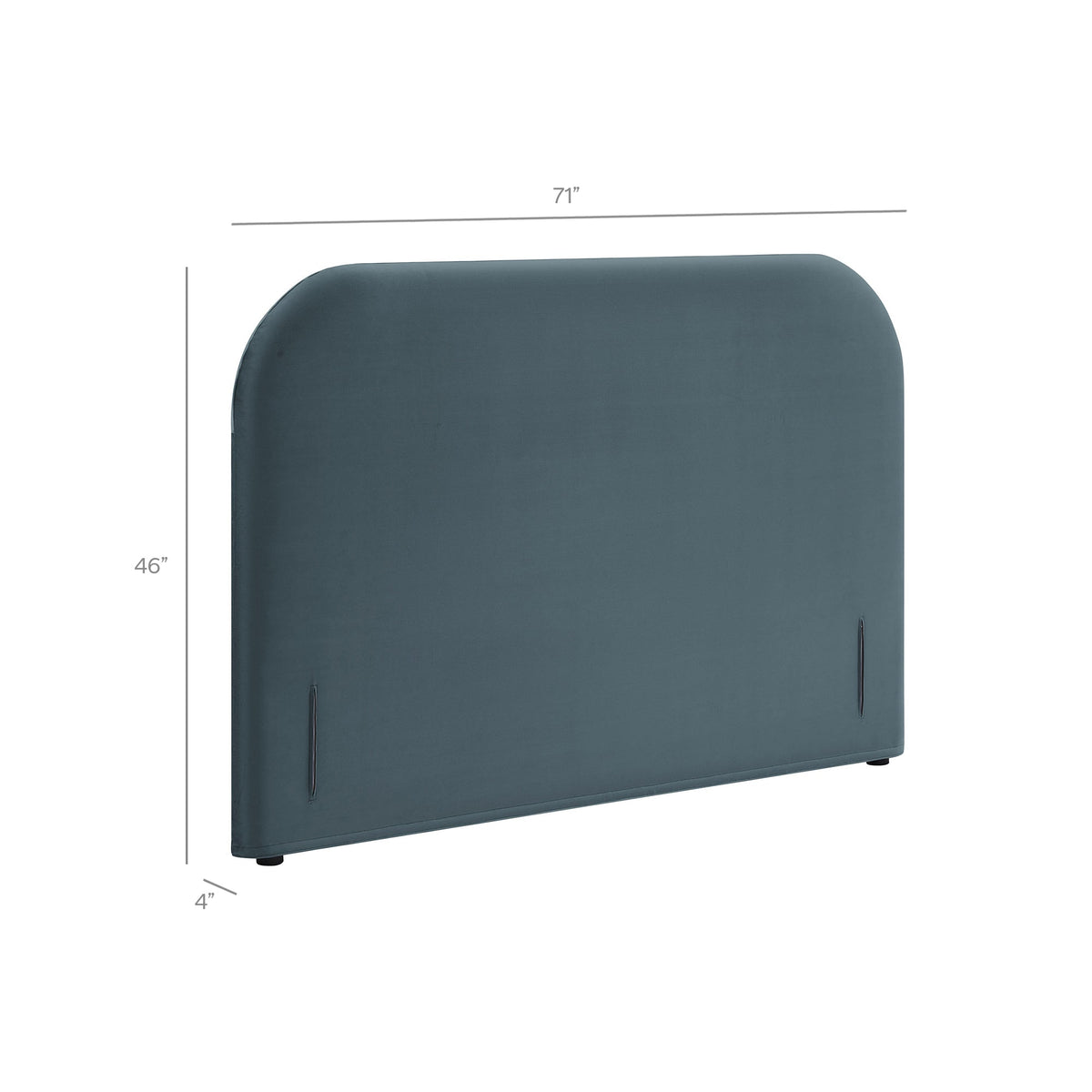 Keynote Queen Size Stain-Resistant Performance Velvet Headboard by Modway