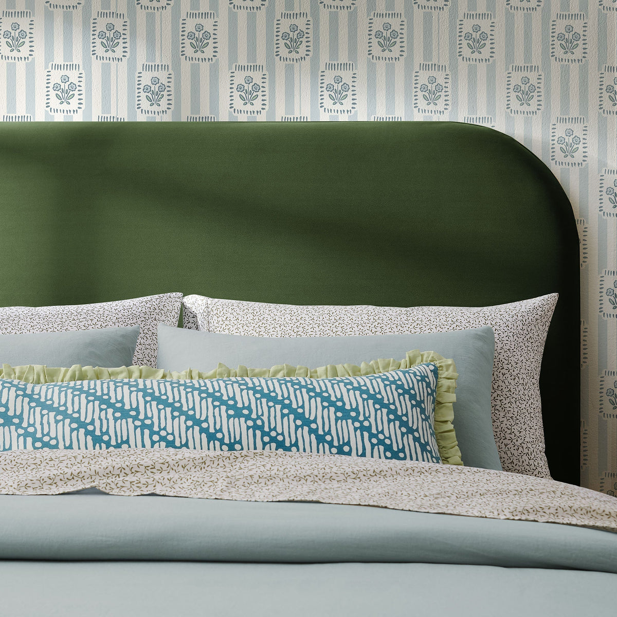 Keynote Queen Size Stain-Resistant Performance Velvet Headboard by Modway
