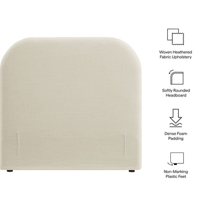 Keynote Twin Size Upholstered Fabric Headboard by Modway