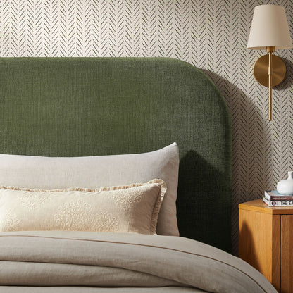 Keynote Twin Size Upholstered Fabric Headboard by Modway
