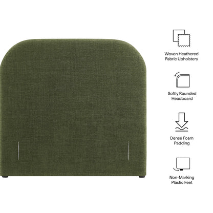 Keynote Twin Size Upholstered Fabric Headboard by Modway