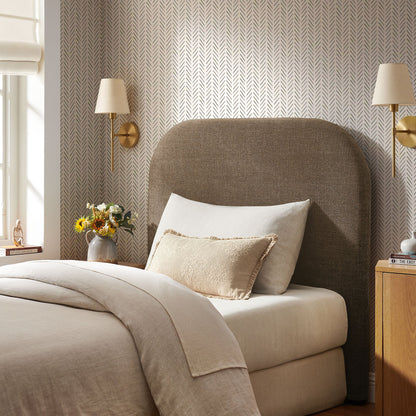 Keynote Twin Size Upholstered Fabric Headboard by Modway