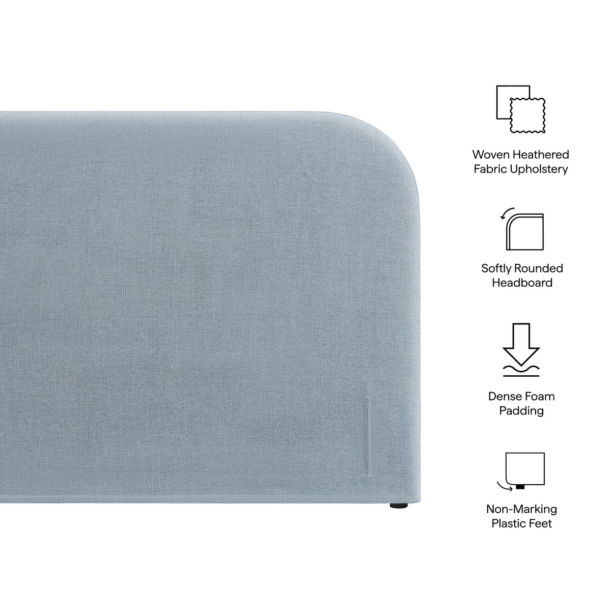 Keynote Full Size Upholstered Fabric Headboard by Modway