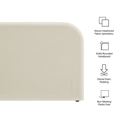 Keynote King Size Upholstered Fabric Headboard by Modway