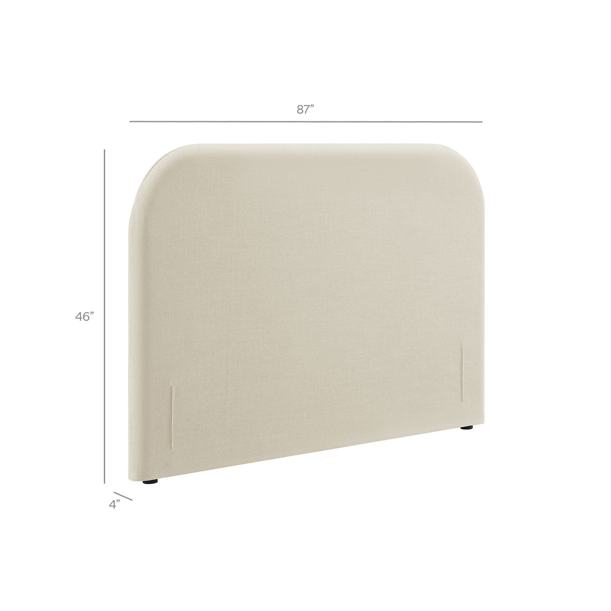 Keynote King Size Upholstered Fabric Headboard by Modway