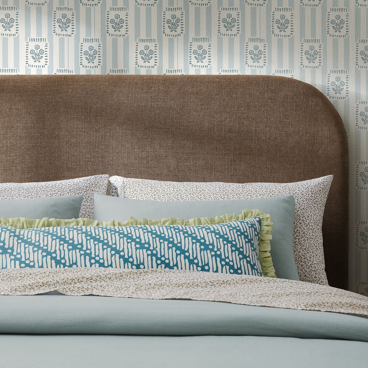 Keynote King Size Upholstered Fabric Headboard by Modway