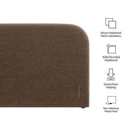 Keynote King Size Upholstered Fabric Headboard by Modway